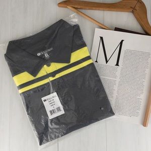 Holloway • Carbon and Bright Yellow Charge Polo (Unisex)